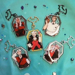 Vampires SMP Acrylic keychains