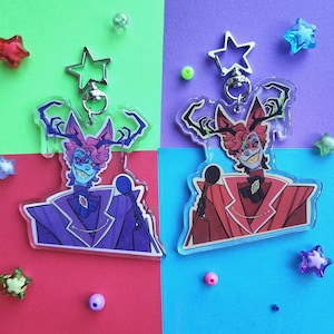 Radio demon Keychain