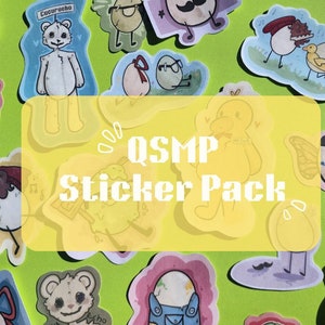 Qsmp Mystery Sticker Pack
