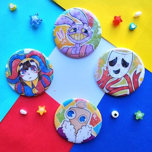 Digital Circus Pins