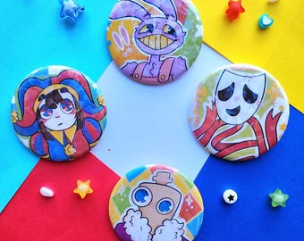 Digital Circus Pins