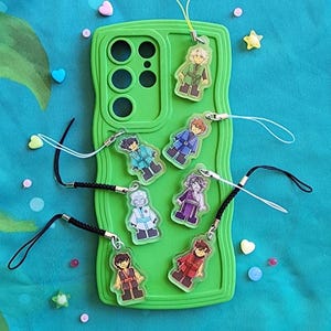 Ninja Crew Phone Charms