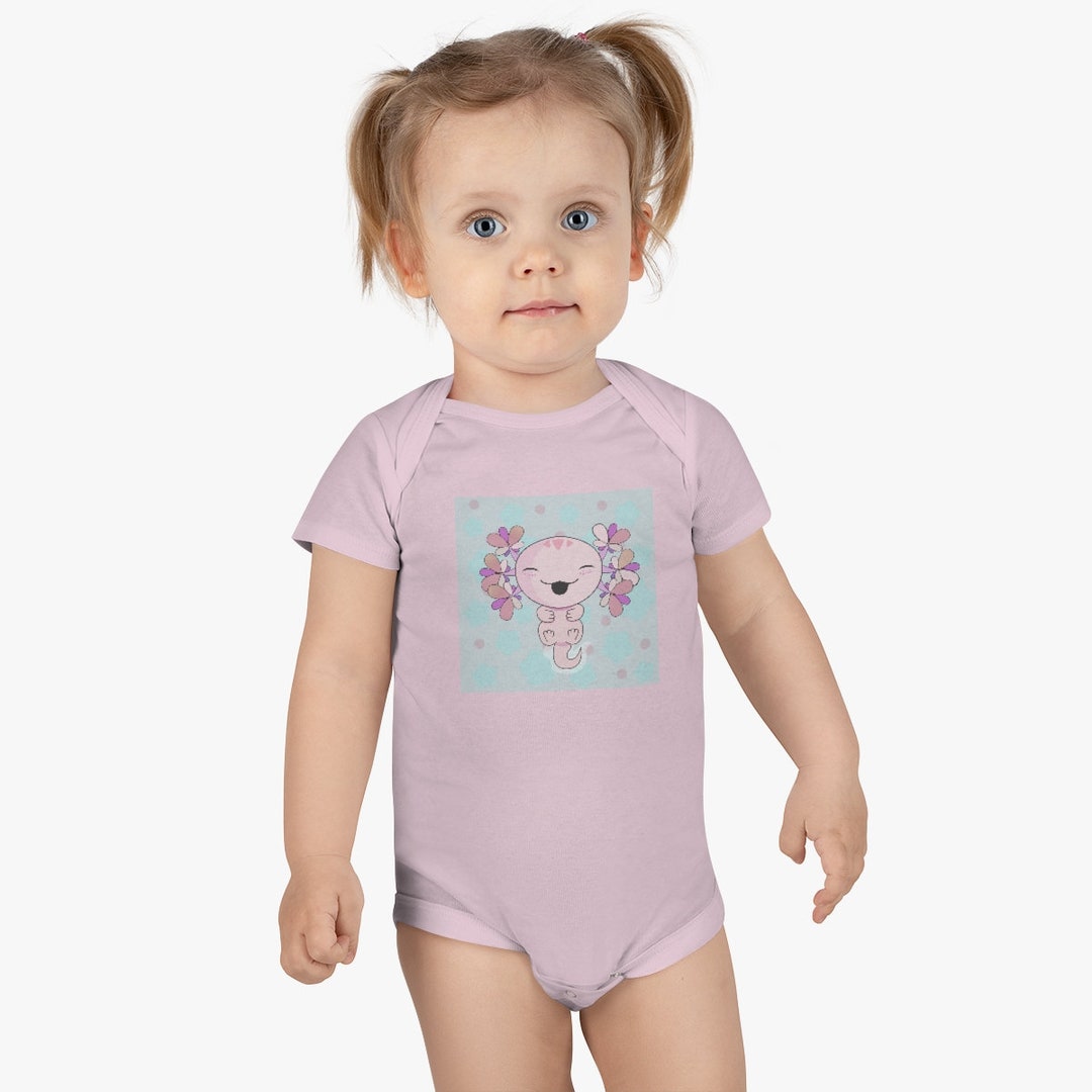 Axolotl Baby Short Sleeve Onesie® Etsy