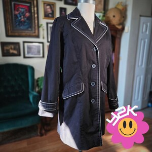 Y2k Trench Coat - Etsy