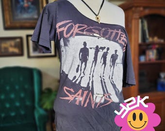 Forgotten Saints T-Shirt Vintage Y2K Thrashed Distressed Clockwork Orange Punk