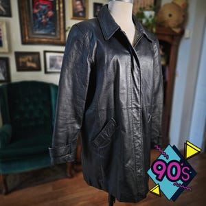 90s Long Coat - Etsy