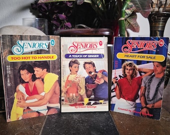 Seniors Books Lot Vintage 80s Eileen Goudge YA Romance Paperbacks 6 9 16 Dell
