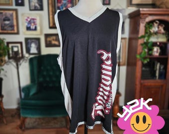 Vinatge Y2K Travis Barker Famous Stars and Straps Basketball Jersey Streetwear
