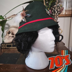 Tyrolean Hat Pins With Feathers - Etsy display picture 3
