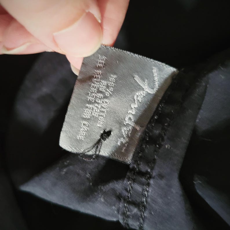 Vintage Y2K Fender Black Button Up Shirt Long Sleeve Embroidered Logo Guitar M image 8