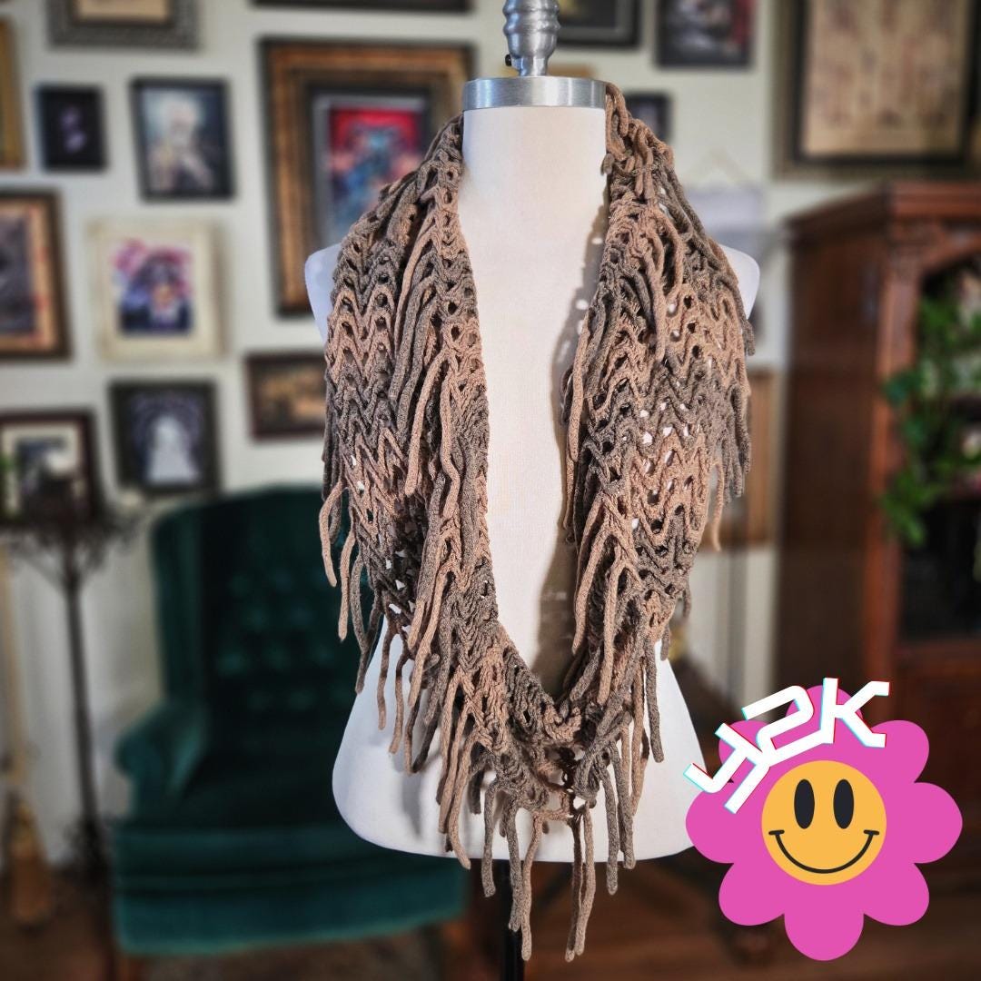 Y2k Shawl - Etsy