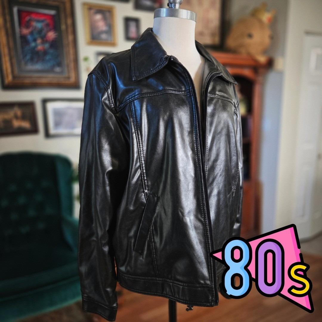 Vintage Armani Leather Jacket - Etsy