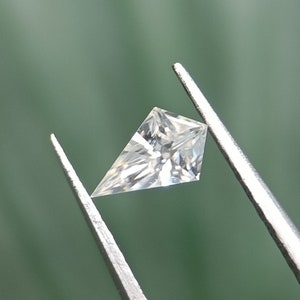 0.31 CT Kite Cut Antique Loose Moissanite Use For Engagement Ring Pendant Best For Moissanite Custom Jewelry Making Anniversary Wedding Ring