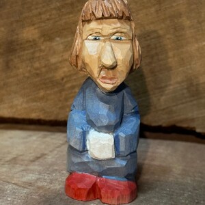 Blue Dress Lady Boat Gnome