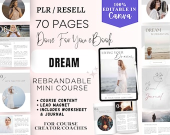 Living Your Dream PLR Ebook: Brandable Coaching Program (Digital Download)