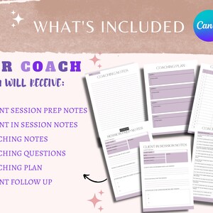 Brandable Coaching Session Worksheets, Coaching Toolkit, Coaching ...