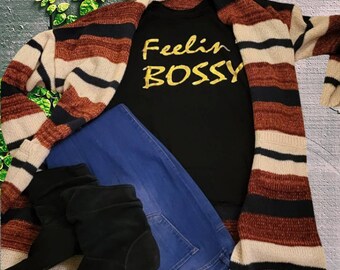 Boss babe zacht t-shirt