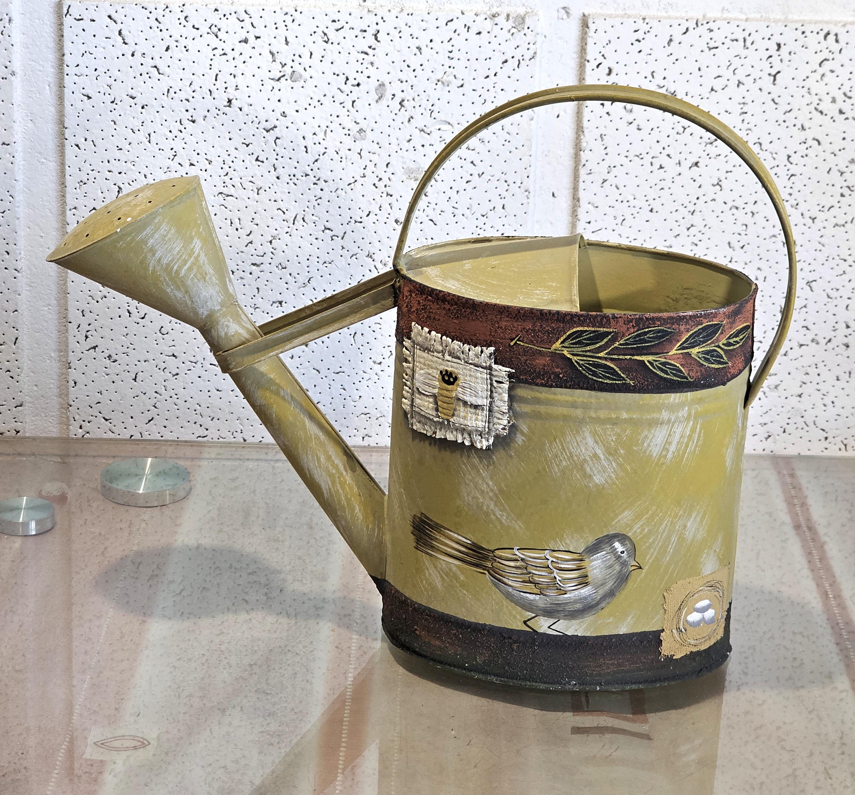 THE OLD FARMHOUSE ウォータリングカン ホワイト Garden Charms