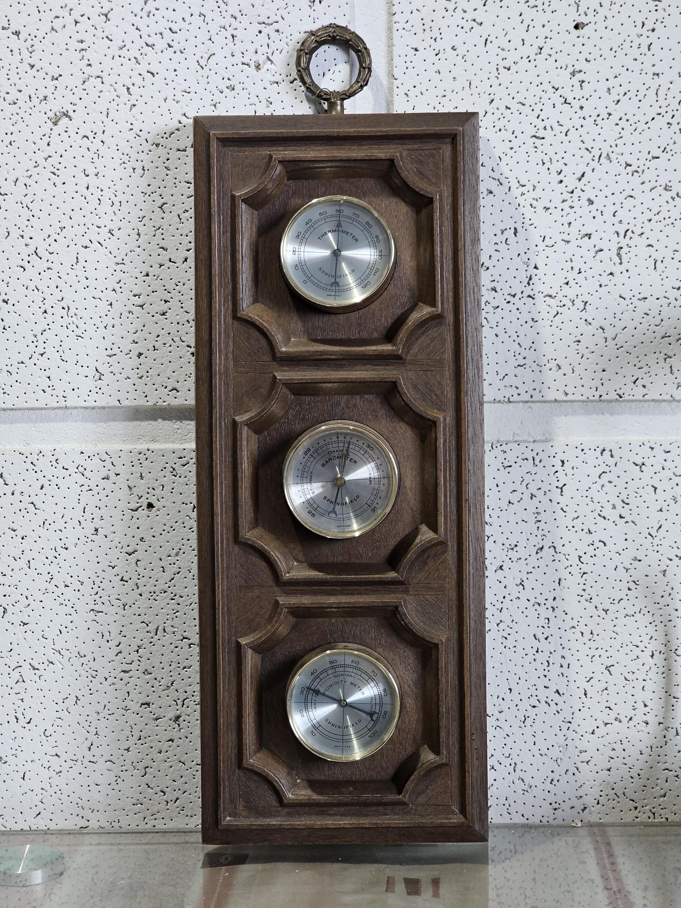 フィッシャーシェラトンウェザーステーション温度計気圧湿度計