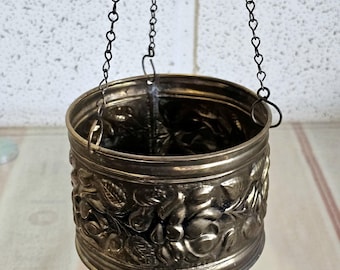 アンティーク手彫りヴィンテージ彫刻真鍮花瓶。 - Etsy 日本
