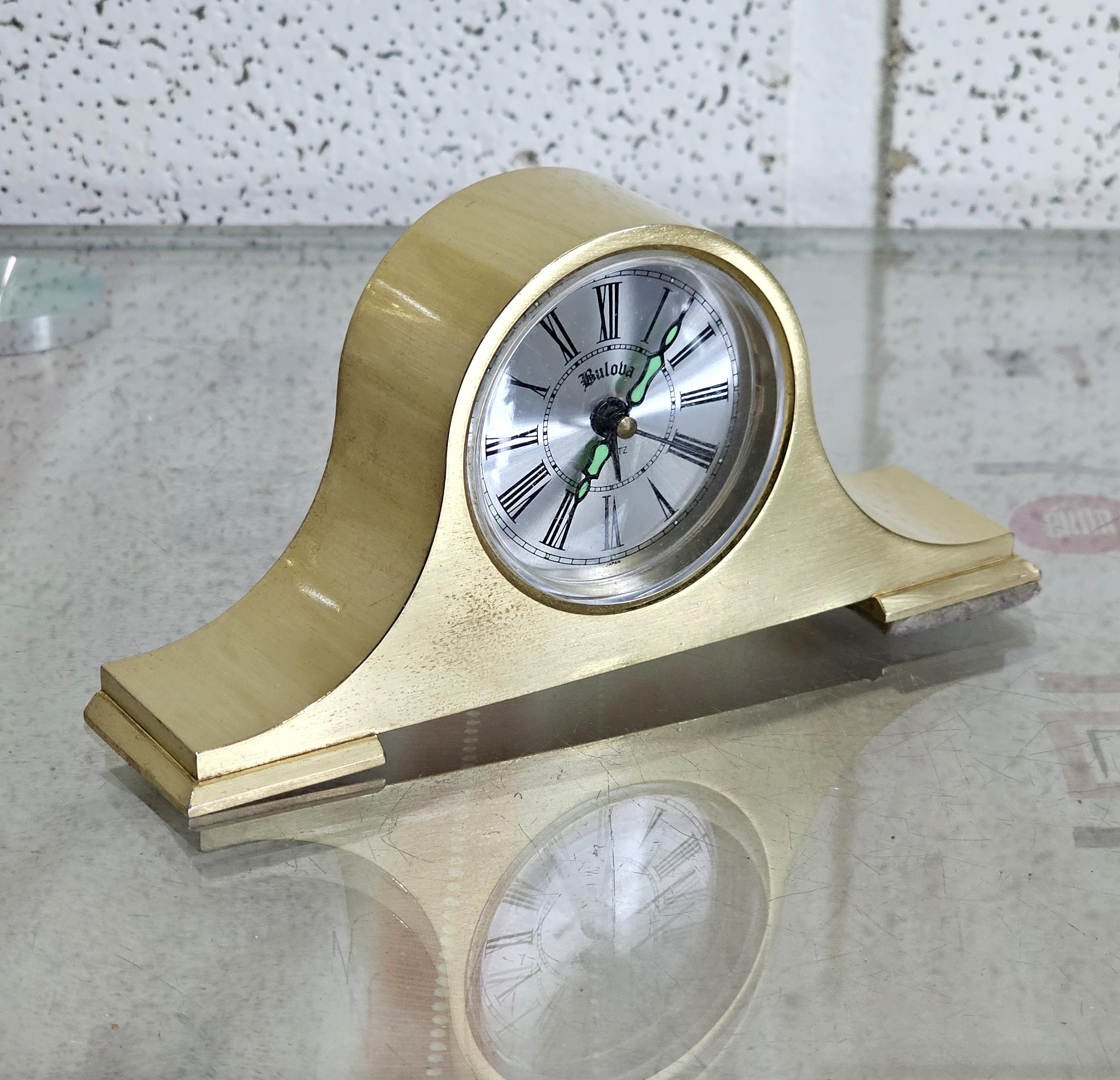 （Bulova）目覚まし時計 Bulova alarm clock - Etsy 日本