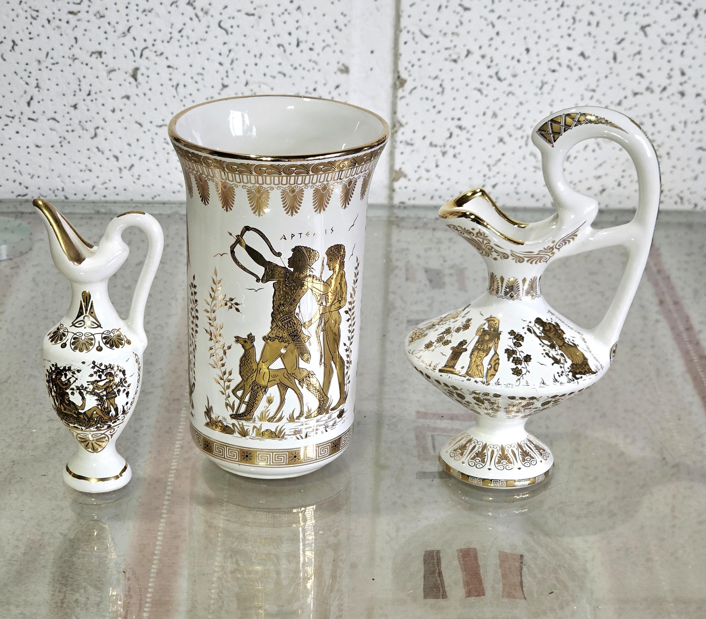 Greek 24k gold vase - Etsy 日本