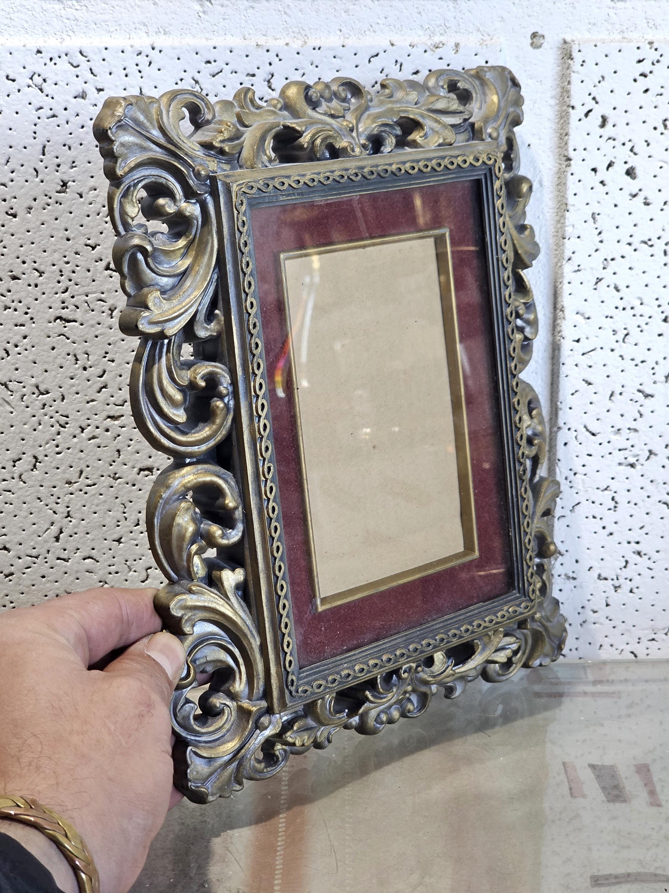 Old Solid Plastic Wall Photo Frame, Antique Picture Frame Taiwan