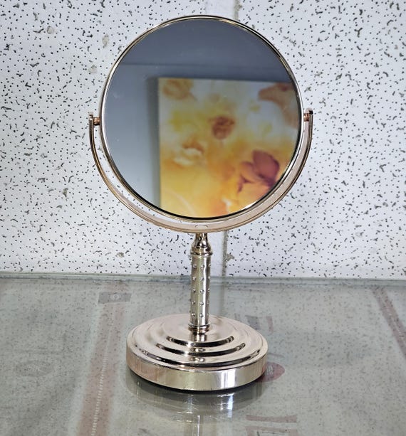Mavoro Miroir de Rasage Rond de 17,5 cm pour Douche | Miroir de Douche
