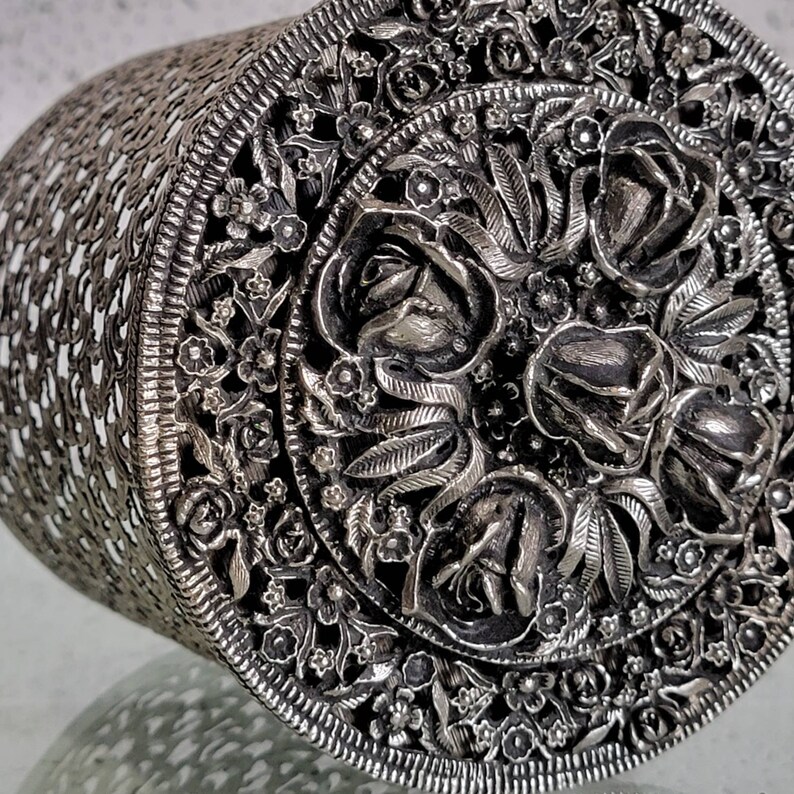 Large Vintage Pewter Candle Holder/oriental Pewter Candle Holder. Etsy Singapore