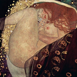 High Quality Giclée Print of Gustav Klimt - Danae (1907-1908) - 12 Pigment - Archival Paper - Original Replica