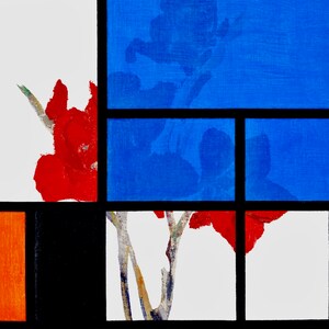 Abstract Piet Mondrian Inspired Art - Giclee Print - Archival Print - Contemporary Art