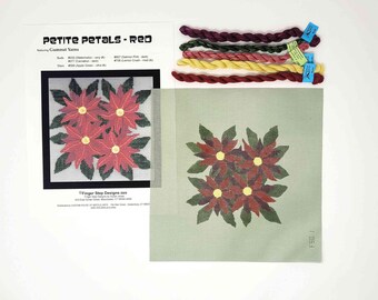 Howie's Needlepoint Nadelspitzen-Leinwand 18 CT - Bedruckt Mit Weihnachtsmotiv, 16,5 X 7,6 Cm