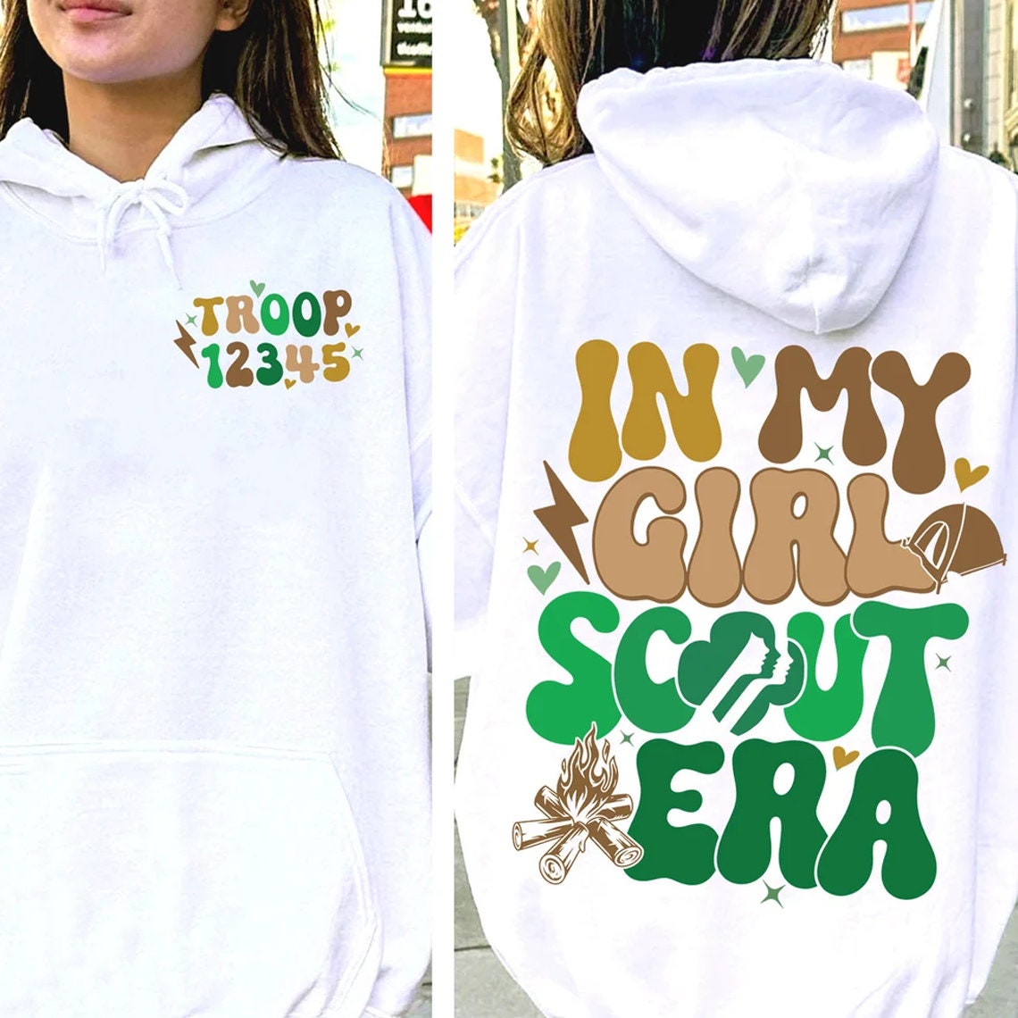 Custom Scout Shirt In My Girl Scout Era T Shirt In My Girl Scout Era