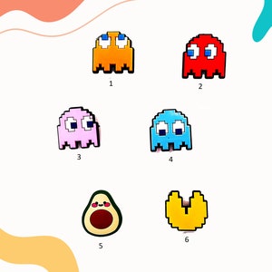 Gamer Croc Charms, Croc Accessories, Bracelet Charms, Sports Charms, Fashion Charms, Custom Charms, Cartoon Charms, Video Charms