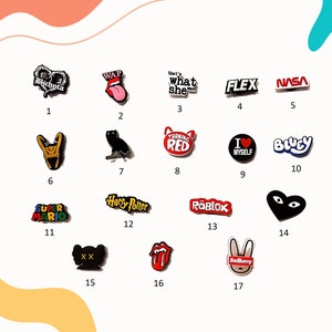 Meme Charms, Croc Accessories, Bracelet Charms, Sports Charms, Fashion Charms, Custom Charms, Quote Charms, Cartoon Charms