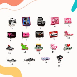 Meme Charms, Croc Accessories, Bracelet Charms, Sports Charms, Fashion Charms, Custom Charms, Quote Charms, Lit Charms, Inspiration Charms