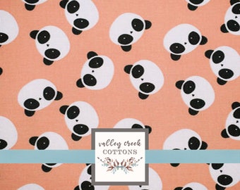 Panda-monium Cotton Apparel Quilting Fabric by the Yard