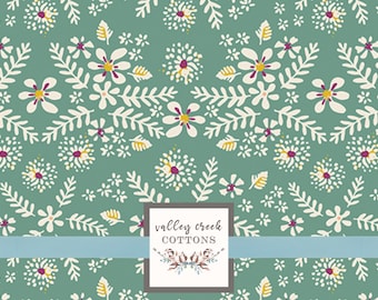 Flower Waltz Cotton Apparel Quilting Fabric by the Yard | Art Gallery Fabrics
