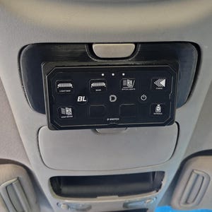 2001-2007 Toyota Sequoia/Tundra Diode Dynamics D-Switch Overhead Panel Mount