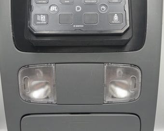 Interruptor de techo con diodo dinámico D-Switch para Toyota Tacoma 2012-2015, montaje en panel