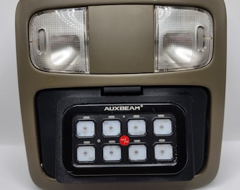 Panel de interruptores de techo Auxbeam 6/8/8XL para Toyota 4Runner (2003-2009)