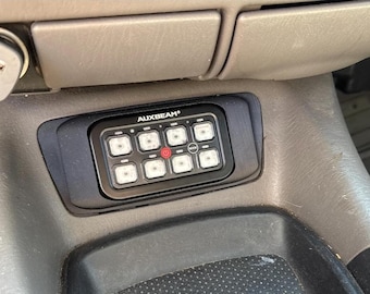 Panel de interruptores para tablero Auxbeam 8/8XL de primera generación para Toyota Sequoia/Tundra (2001-2007)