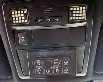 Panel de interruptores de techo SwitchPros SP9100 para Toyota Tacoma (2016-2023)