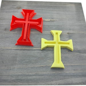 Cross Cookie Cutter / Fondant Cutter / Clay Cutter, alta qualità, numerose dimensioni