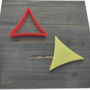 Concaved Triangle Cutter/ Fondant Cutter/ Clay Cutter, High-Quality, Unique Design