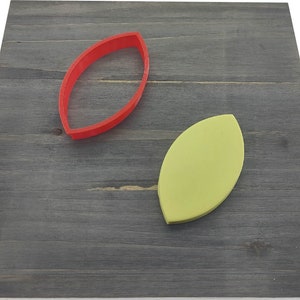 Pointed Oval Cutter/ Fondant Cutter/ Clay Cutter, High-Quality, Unique Design