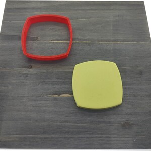 Bloated Square Cutter/ Fondant Cutter/ Clay Cutter, High-Quality, Unique Design