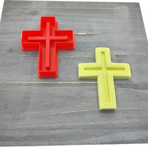 Cross Cookie Cutter / Fondant Cutter / Clay Cutter, alta qualità, numerose dimensioni