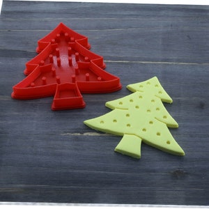 Christmas Tree Cookie Cutter/ Fondant Cutter/ Clay Cutter, High-Quality, Unique Design