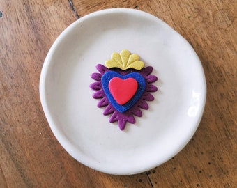 Broche Ex Voto en pâte polymère